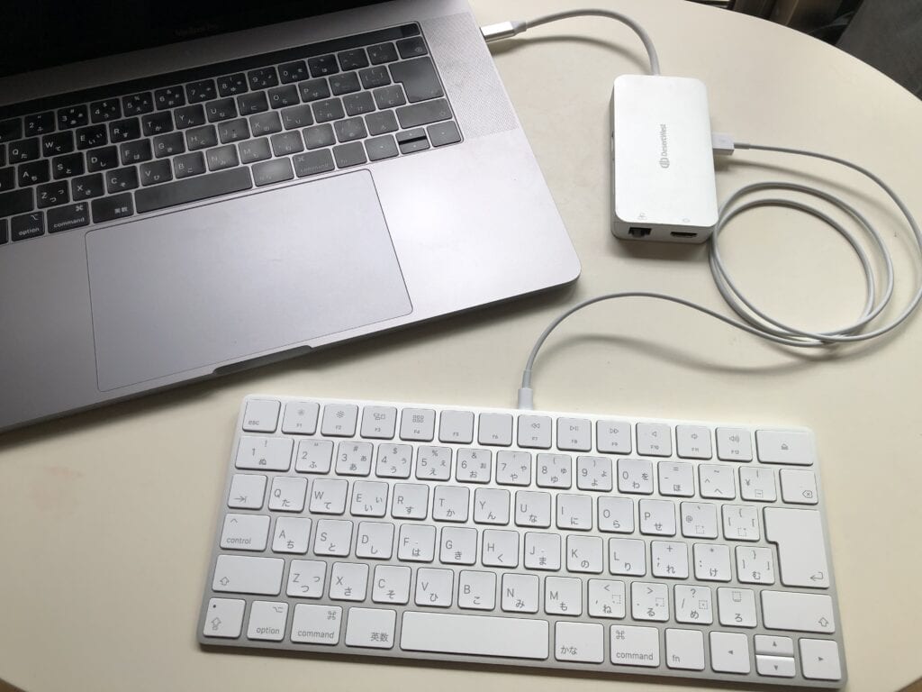 Mac用のテンキーレスMagic Keyboard