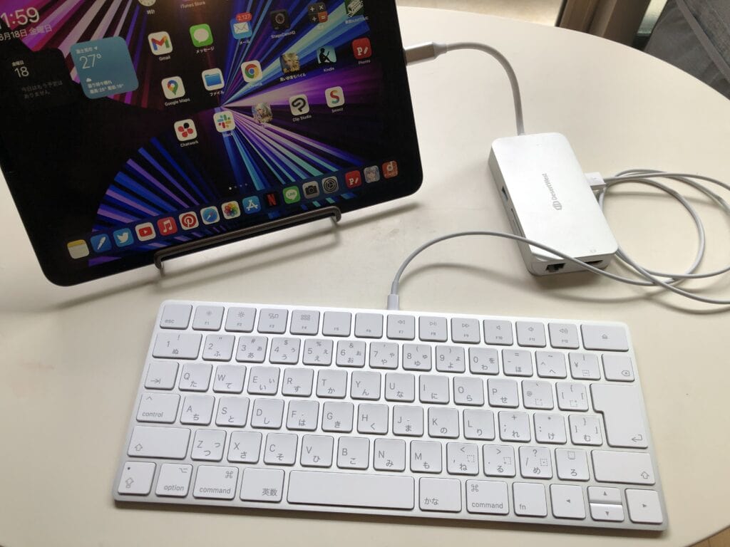 Mac用のテンキーレスMagic Keyboard