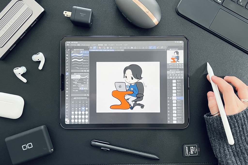 Ipadでイラスト Ipadで絵を描くのにおすすめなアクセサリー10選 25歳の壁